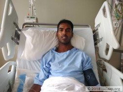 Tinto fights for his life and his only treatment is a liver transplant