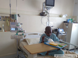 14-year-old is suffering from a serious bone marrow disease