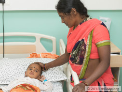 This baby boy accidentally swallowed acid and is now hospitalized