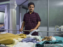 Even After 2 Years of Accident Father Is Struggling To Save His Son