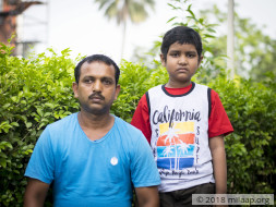 7-year-old cannot even eat because of cancer