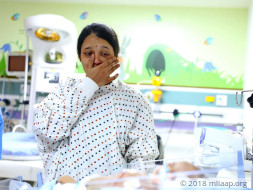 Pratibha's baby is in a critical state and only you can help her