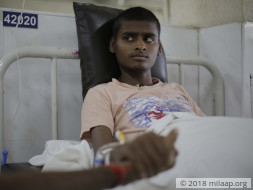 16-year-old Praveen needs help to fight cancer