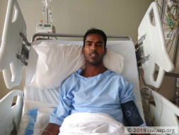 Tinto fights for his life and his only treatment is a liver transplant