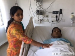 Help Mrinal fight a severe liver disease