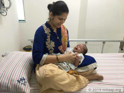Help Mitali save her one month old baby girl