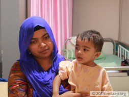 This baby girl needs a heart surgery to survive