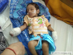 This 2-month-old baby needs an urgent heart surgery to survive