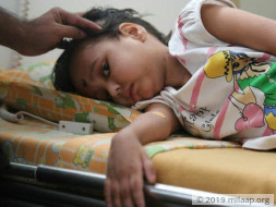 6-year-old Angel is close to beating cancer but needs more treatment
