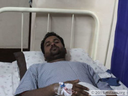 28-year-old Tapas will continue to suffer in pain without a surgery
