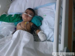 Help 7-month-old Shanaya who is in a critical state in the ICU