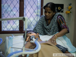 Help 17-year-old Sanjay who is completely paralyzed and in the ICU