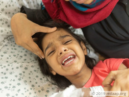 After a terrible fall, 4-year-old Haniya needs our help
