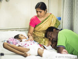 Help 9-year-old Annasha who met with a severe fall