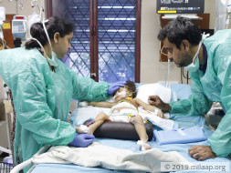 Help Samridhho who is in a critical state in the ICU