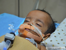 1-year old Arshiya needs your support to fight disease