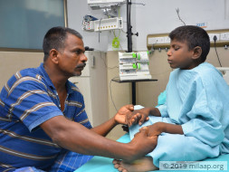 Kaliyamoorthi needs your help to undergo liver transplant surgery