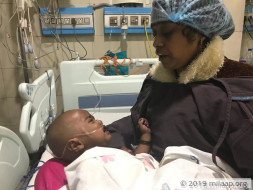 Rudra needs to undergo the surgery in the next 24 hours to survive