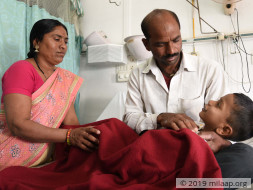 Help Master Krushna Rambhau Khandekar to fight disease
