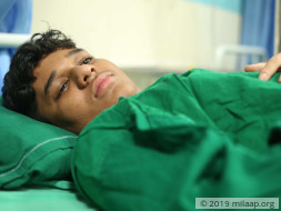 Akash Sahoo needs your help to undergo his treatment