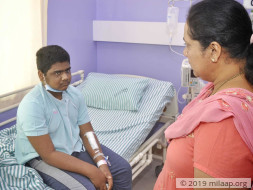 Vignesh needs your help to fight disease