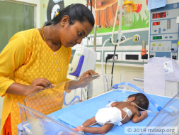 As Their Cradle Lies Empty At Home, Premature Twins Fight To Live