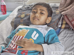Help Aldin Hussain to fight disease