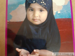 Help Misba Thahareen Fight Congenital Defect In The Spinal Cord