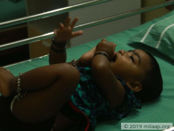 Help Baby Ridhika Recover From An Accident