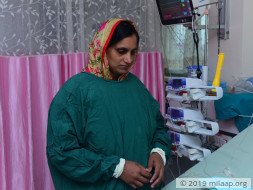 Help Niya Sherin Recover From Poor Heart Function