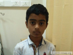 Please come forward and help Master Mohit for his treatment