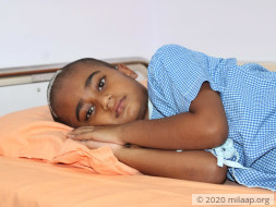 9-Year-Old Is Unable To Even Eat Because Of A Painful Brain Tumour