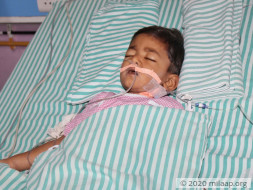Mohammed Ayan is battling for his life in ICU and need help