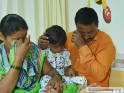 Baby shreya nagane needs a complicated surgery to recover