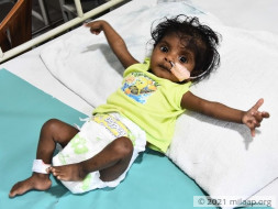 Help baby Monasree fight a severe heart disease