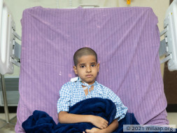 Help 9-year-old Mani Ram who needs chemotherapy
