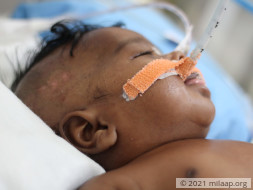 Peon Struggles To Save 1-Month-Old Baby Girl From Bacterial Infection