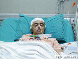 Help 23-year-old Hardika who is suffering from severe head injuries