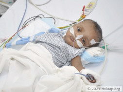 Help Baby Maheen Arfat to fight disease