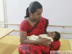 Baby of pavithra needsyour help to undergo the treatment