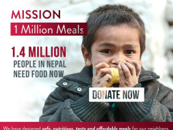 I am fundraising to deliver nutritious food in Nepal