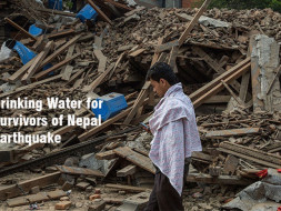 I am fundraising to drinking Water For Nepal Relief
