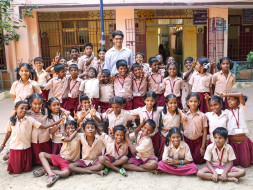 Gurucharan's fundraiser to bring technology to the classroom