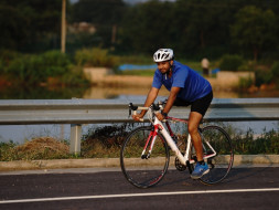 I am cycling to ride for raising funds for differently Abled Athletes
