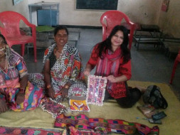 I am fundraising to promote arts and crafts in India by contributing to social development.