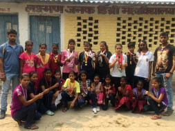 We are fundraising to build a boxing-ring for Dighwaras Girl Boxing Champions