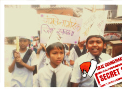 Transform children from vulnerable backgrounds into changemakers. Join me as a Secret Santa!