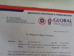 I am fundraising to save Shalini