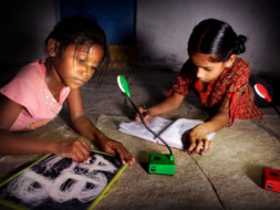 I am fundraising to light up a Child's life by distributing solar lamps