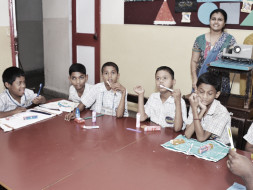 Fundraising for Punarvas school for the mentally challenged children.